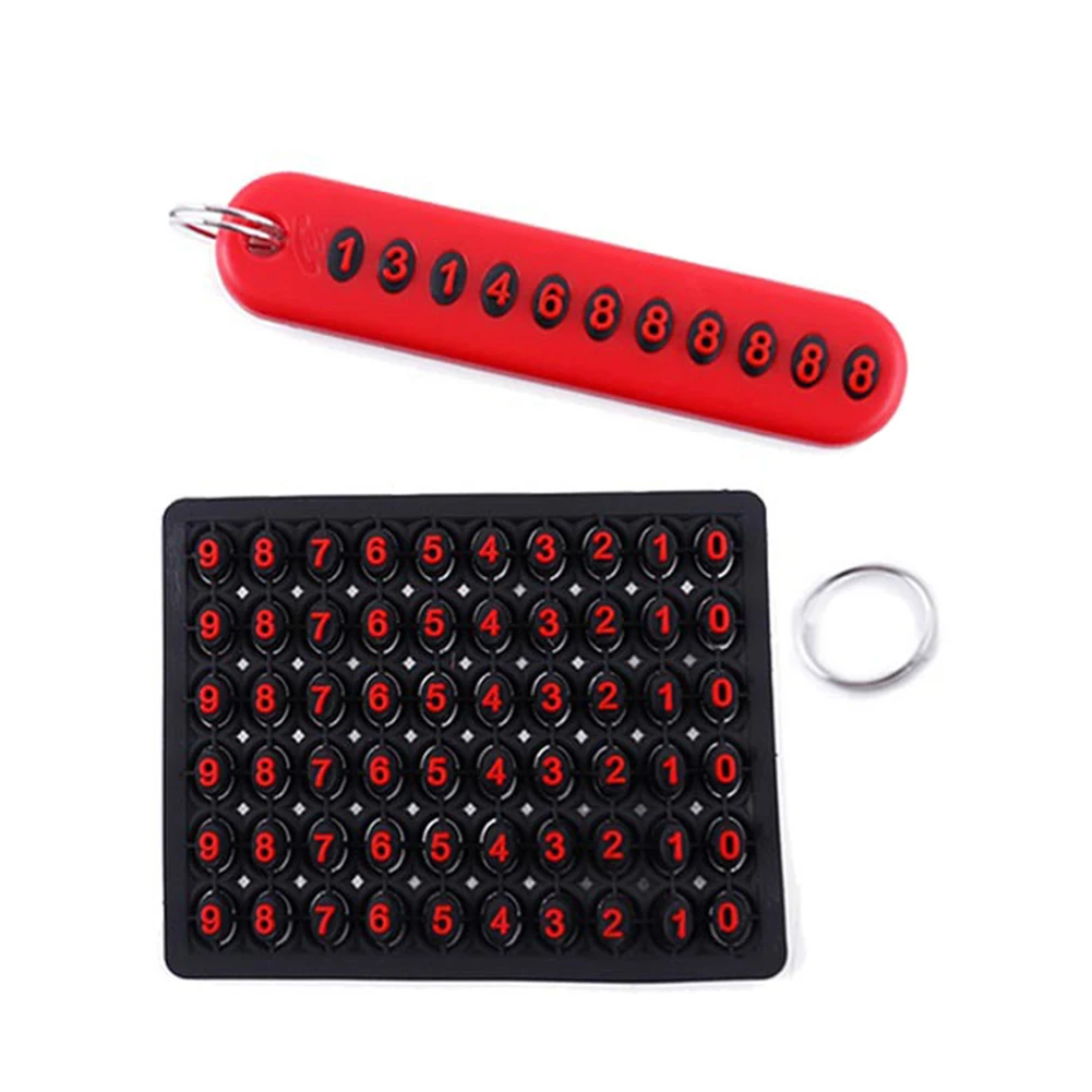 Новый Прочный DIY анти потерянный номер телефона подвеска Автомобильный ключ Chian