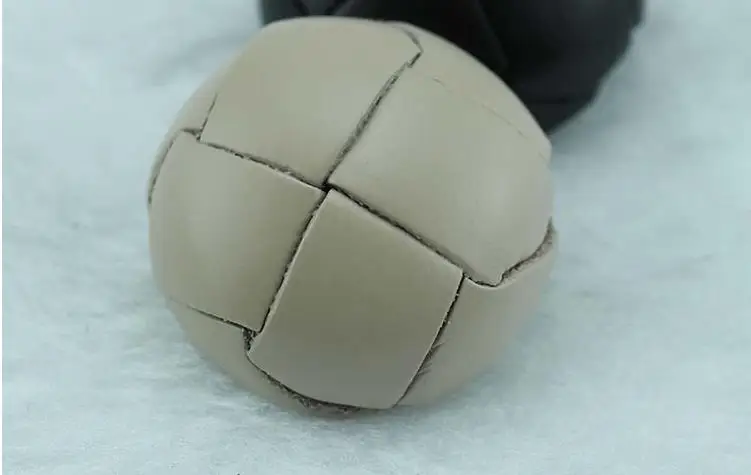 Beige 1 шт. натуральная кожа обтянутые пуговицы 15/19/21/23/26 мм Высокое качество бежевые, черные коричневые кожаные пуговицы для верхней одежды - Цвет: Beige