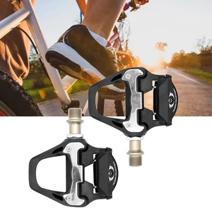 Dropshipping!1 Set SPD System Self-locking Pedals Cassette Bearing Nylon Adjustable Tension System Clipless Pedals for Road Bike