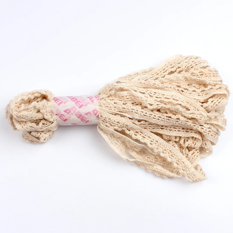 Хлопковая кружевная отделка с вышивкой размер 13 мм 10 ярдов | Дом и сад