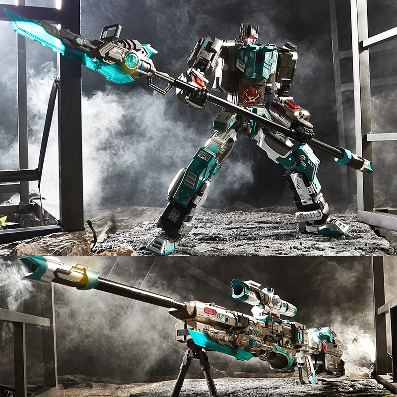 NBK K-SR01 SR02 OP Commander Barrett Chef G1 экшн-Фигурка-трансформер 49 см игрушка из АБС-пластика