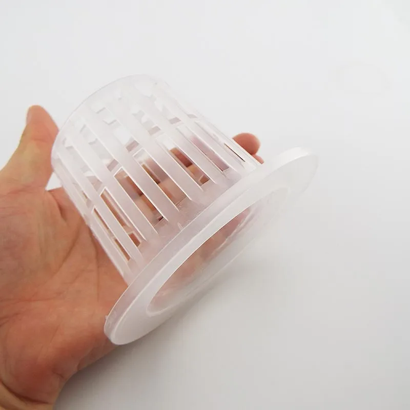 

50pcs Planting Grow Clone Nursery Hydroponic Colonization Mesh Pot Net Cup Basket Hydroponic Plant Pots Gardening
