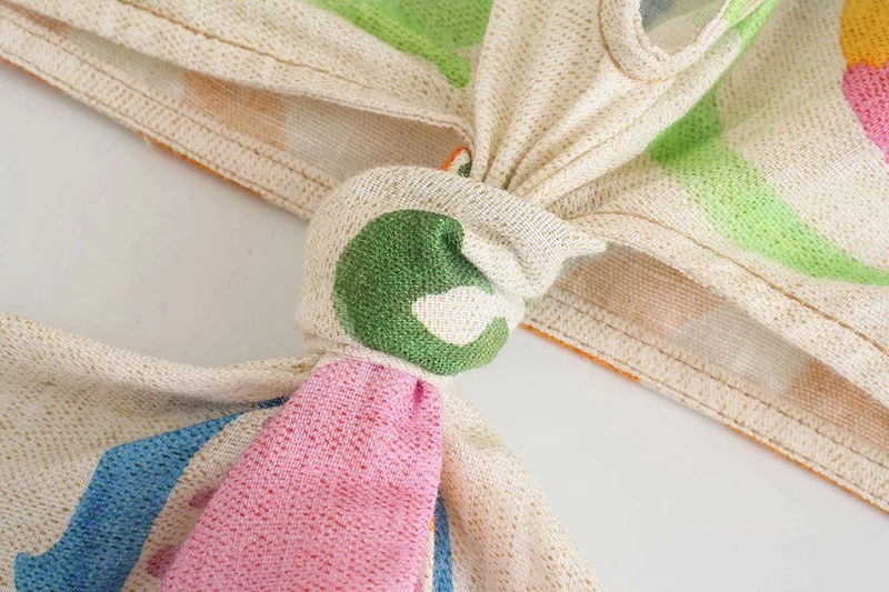 

KBAT Cut Out Dress Woman Print Long Dresses For Women Wide Sleeve Vintage Midi Ladies Dresses Pleated Casual Women's Dress