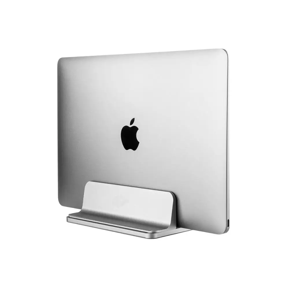 Вертикальная подставка для ноутбука док-станция для Macbook Air Pro 13 15 настольная алюминиевая подставка с регулируемой шириной для поверхности Chromebook Dock