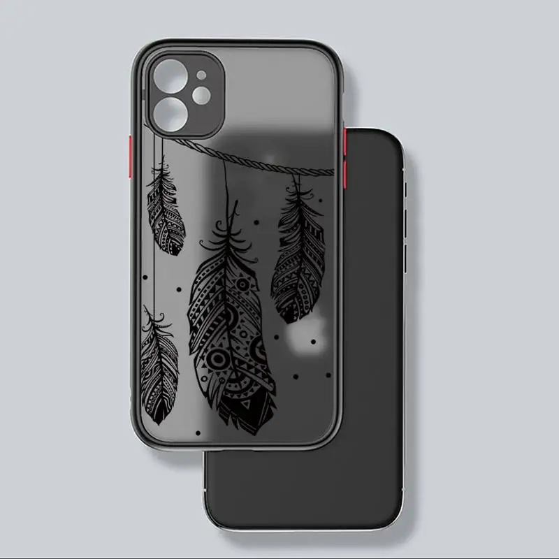 

Cute creative design pattern Phone Case For iphone 12 11 8 7 plus mini x xs xr pro max matte transparent cover