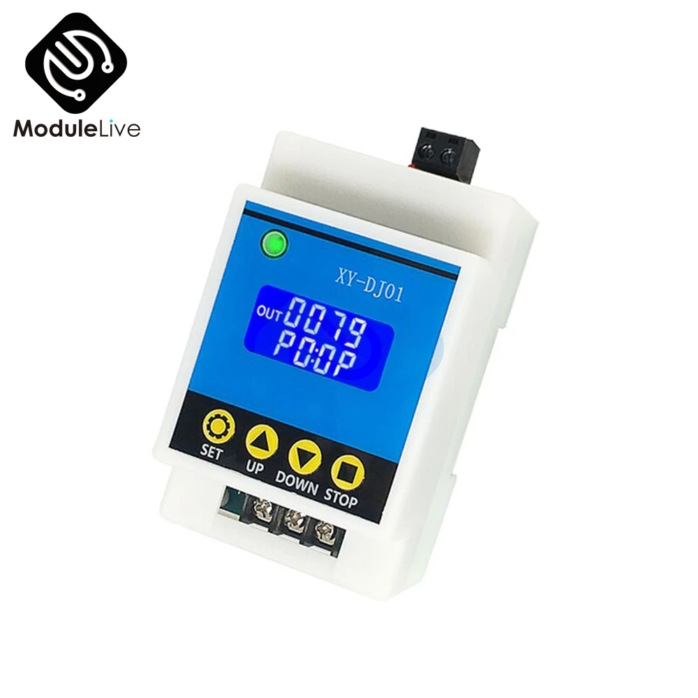 0 01 до 9999 непрерывная Настройка ЖК-дисплей Цифровой Реле дисплея МОДУЛЬ триггер