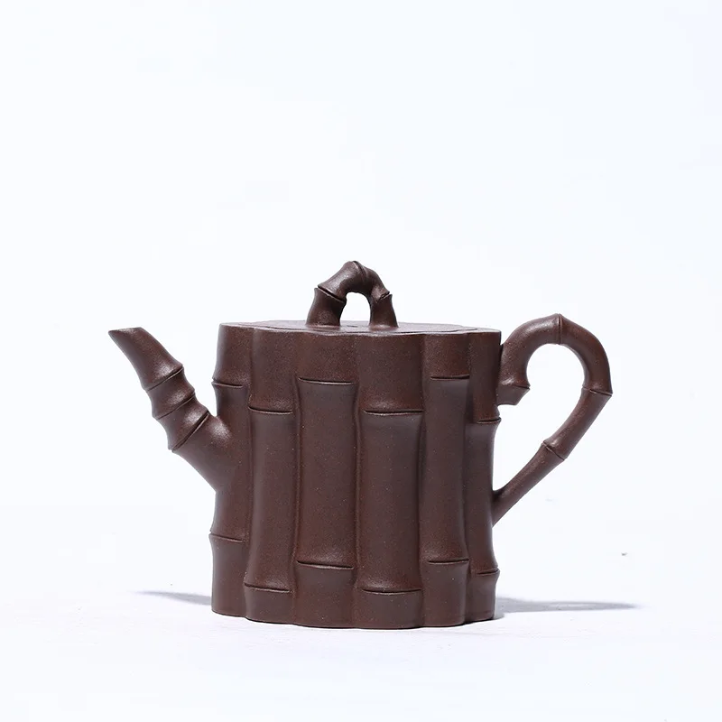 

Yixing raw mine purple clay teapot
