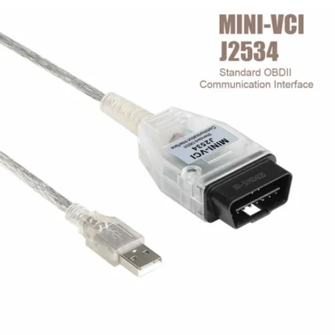 MINI VCI для TOYOTA TIS Techstream V16.20.023 mini vci FTDI J2534 OBD OBD2 автомобильный диагностический сканер