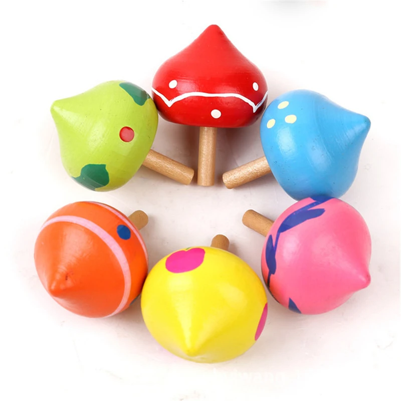 Детские деревянные гироскопические игрушки для детей и взрослых снятие стресса