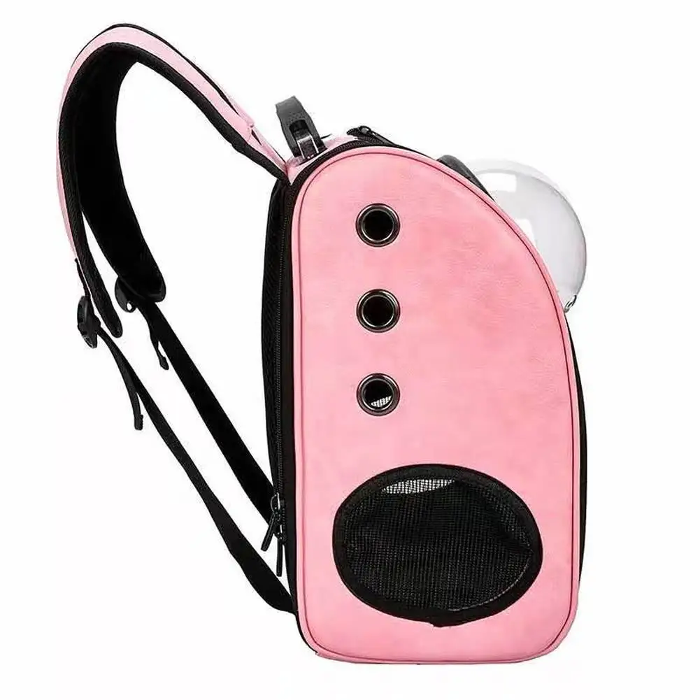 Сумка переноска для кошек и собак прозрачный рюкзак астронавтов из