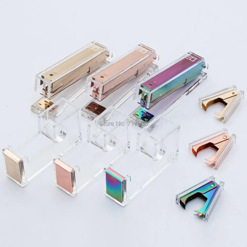 

Acrylic Stapler Staple Remover Acrylic office supplies school supplies