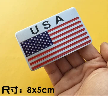 

Американский флаг США для багажника, боковая Эмблема для задней двери, аксессуары для багажника автомобиля, мотоцикла
