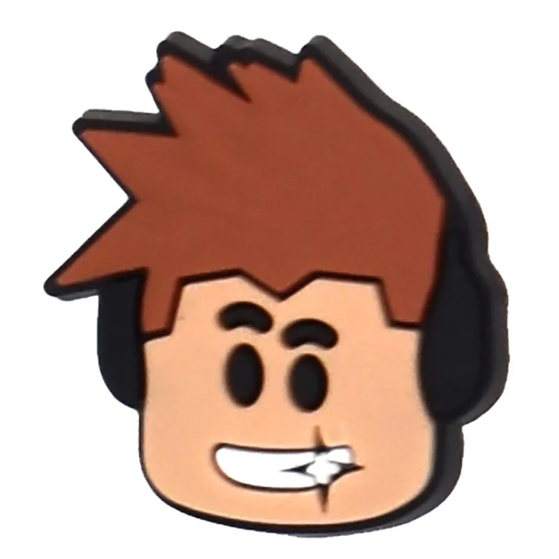 1pcs Cute Game Character PVC Shoe Charms Cartoon Shoe Decorations Aceessories Fit Sandals Croc jibz Clogs Kids Party X-mas Gifts