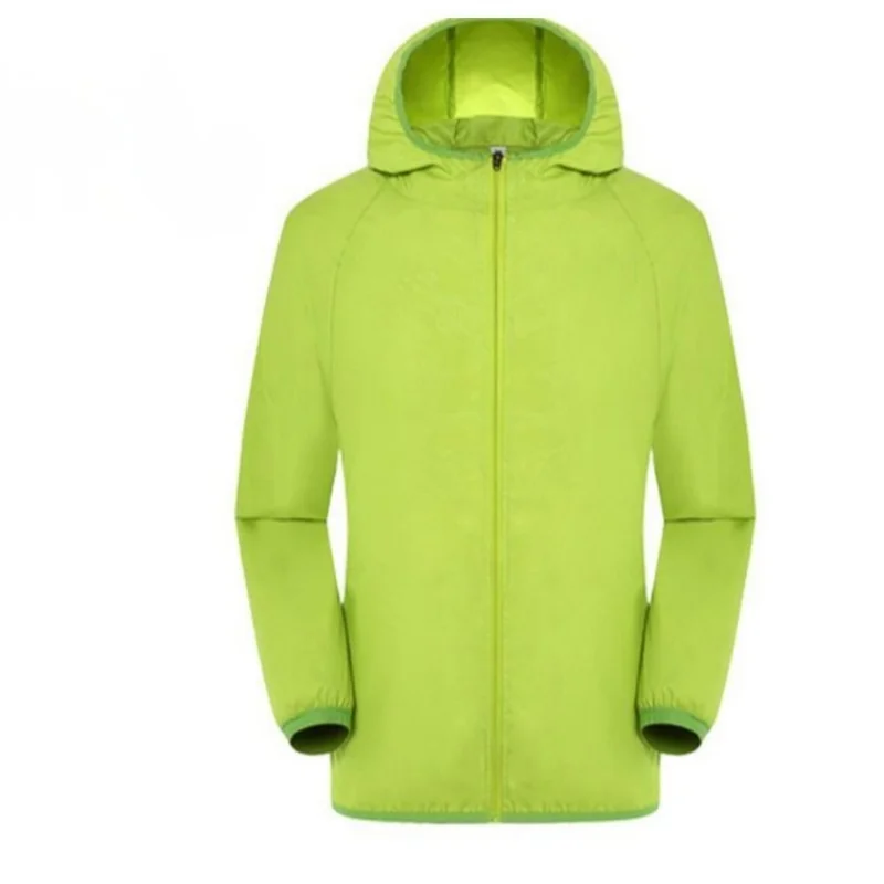 

Camping Rain Jacket Men Women Waterproof Sun Protection Clothing Fishing Hunting Clothes Quick Dry Skin Windbreaker With Pocket