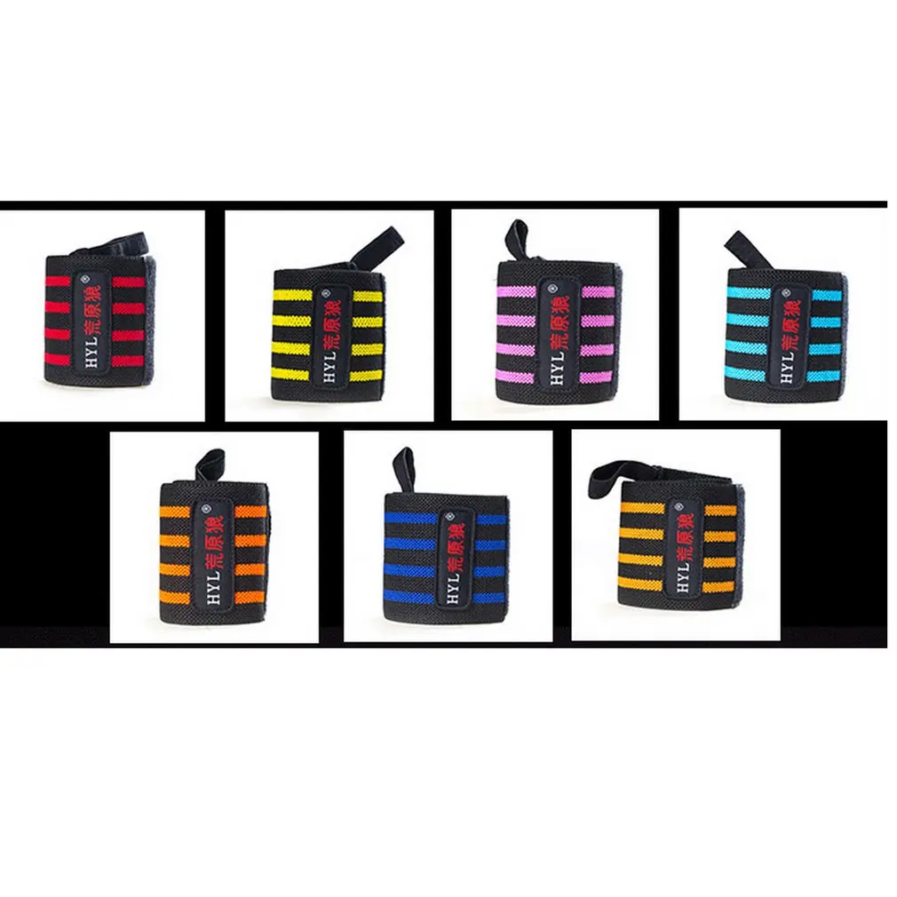 1 пара регулируемый бандаж запястья для тяжелой атлетики поддержка защита от