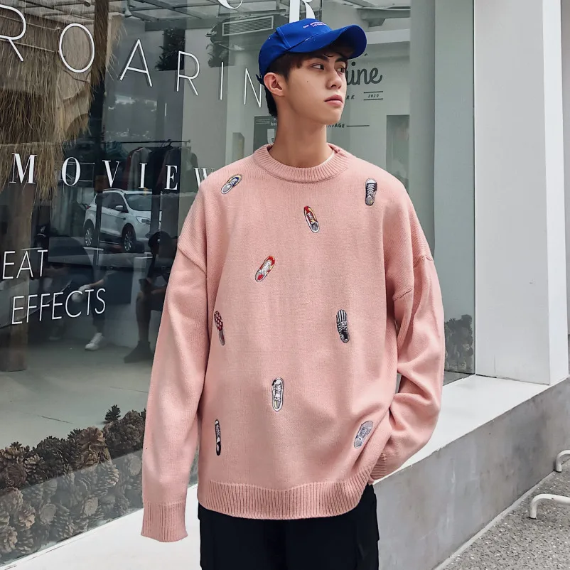 2019 мужской шерстяной Повседневный пуловер в теплых пальто кашемировые вязаные