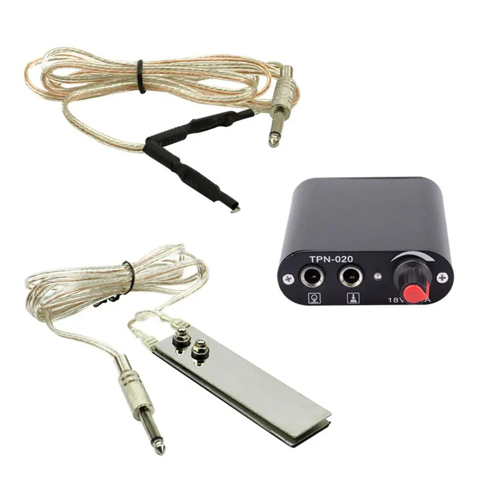 Двойной набор самостоятельной тату-машинки пистолет-машинка педаль питания