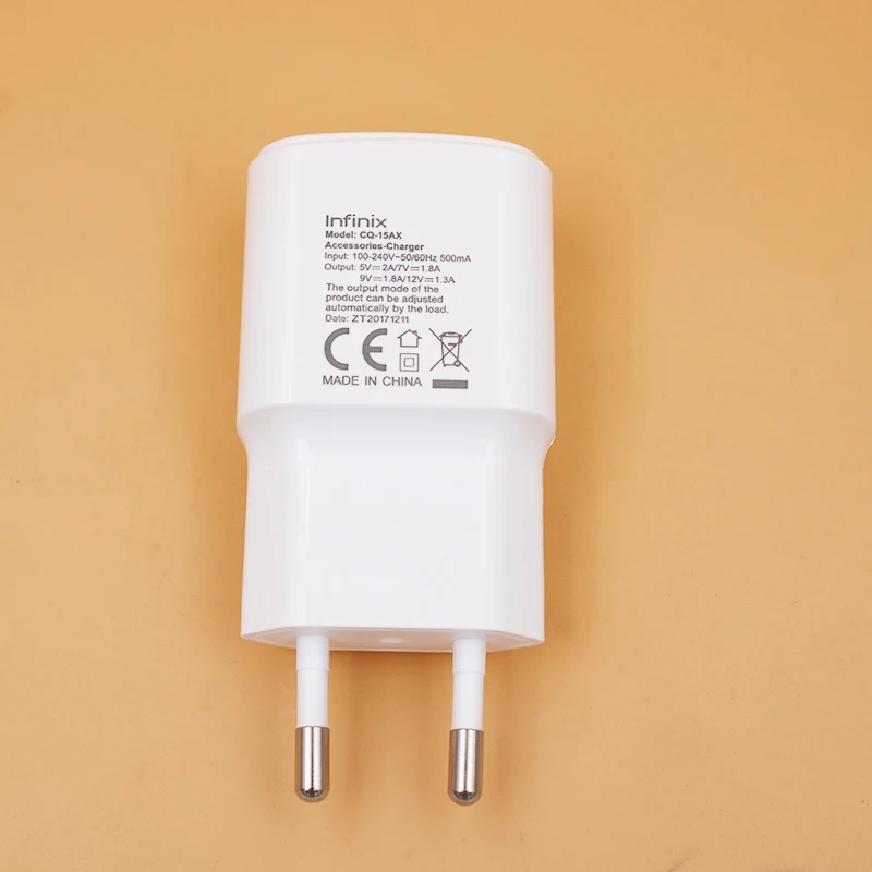 Кабель для быстрой зарядки Infinix CQ-15AX 15 Вт Micro USB / Type C infinix zero 8 X687 note 10 pro 10s note8 X692-k Hot 10S