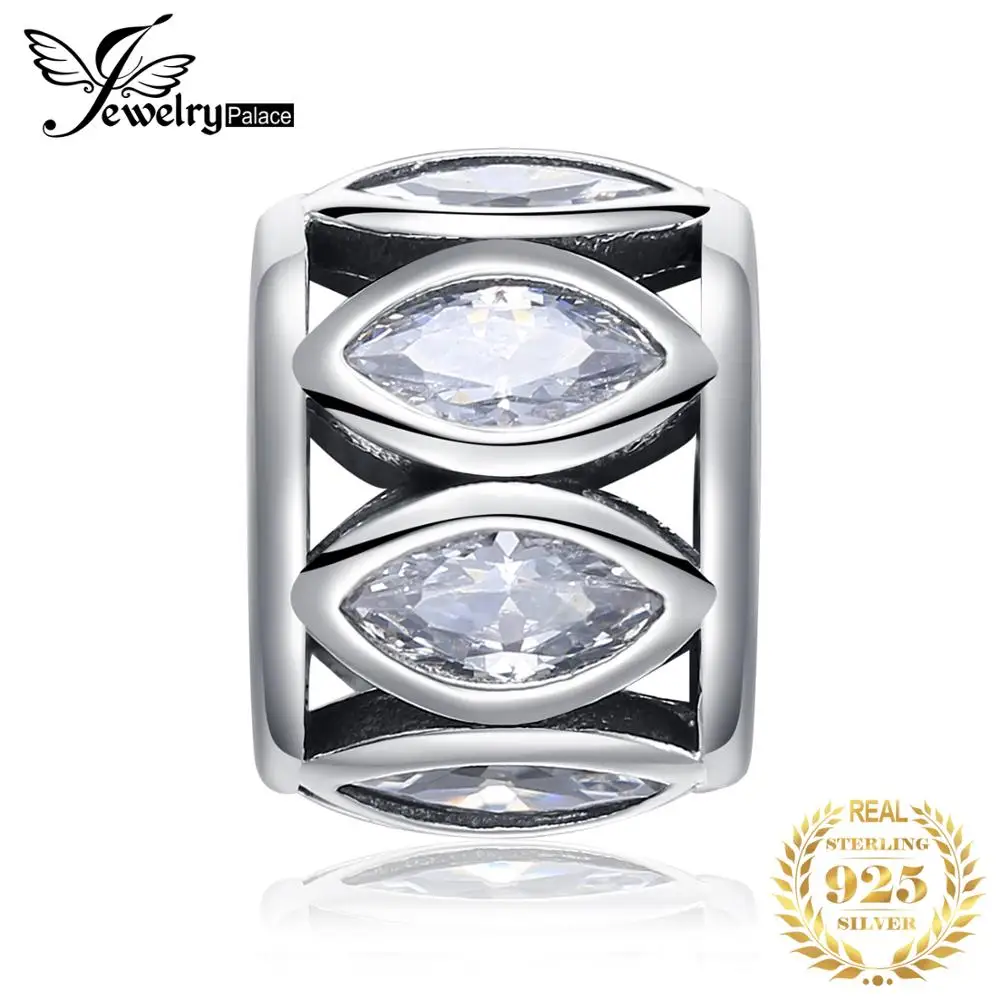 Женский винтажный браслет JewelryPalace из стерлингового серебра 925 пробы с кубическим