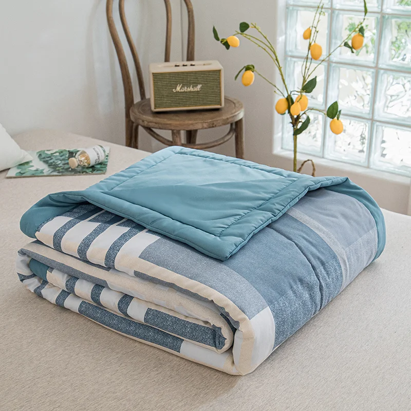 

16 Styles Summer Quilt Pure Color Blanket Adult Children Air Conditioning Quilt Can Be Naked Sleeping Thin Quilt150x200cm
