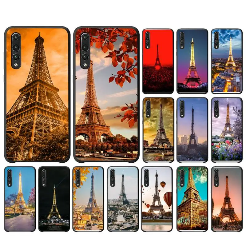 

Eiffel Tower Phone Case For Huawei P20 P30 P9 P10 plus P8 lite P9 lite Psmart 2019 P20 pro P10 lite