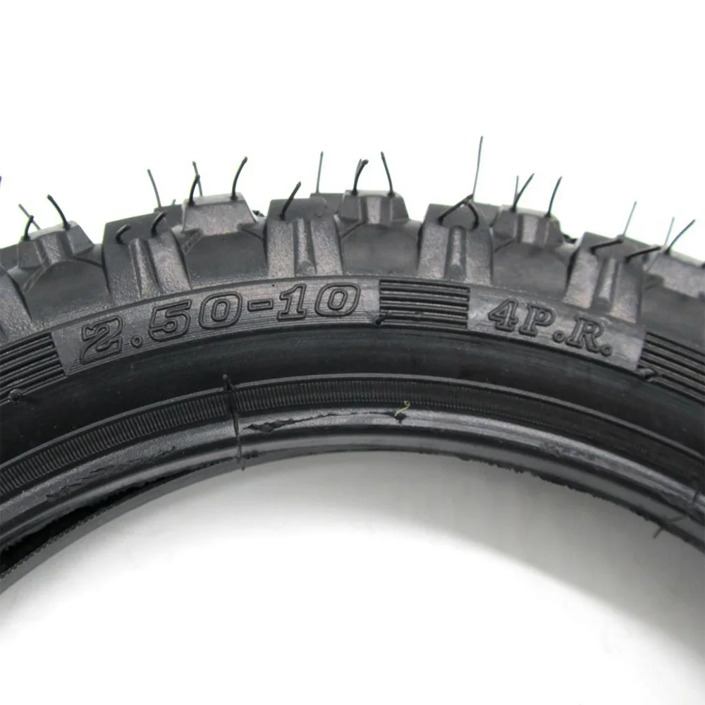 

2.50-10 2.50x10 Rubber Tire & Inner Tube Inflatable Electric Scooter Tyre Set for Honda CRF50 XR50 for Yamaha PW50 APOLLO