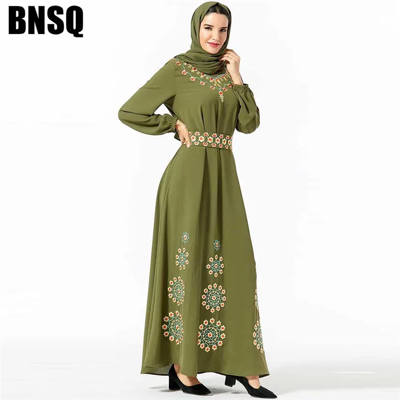 Абайя Кафтан Дубай Арабский хиджаб мусульманское платье мусульманская одежда