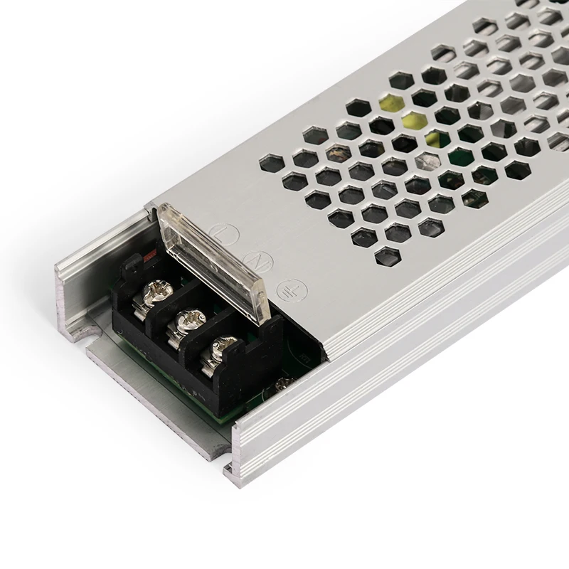 AC220V вход DC12V 300 Вт выход очень тонкая Длинная форма светодиодный источник