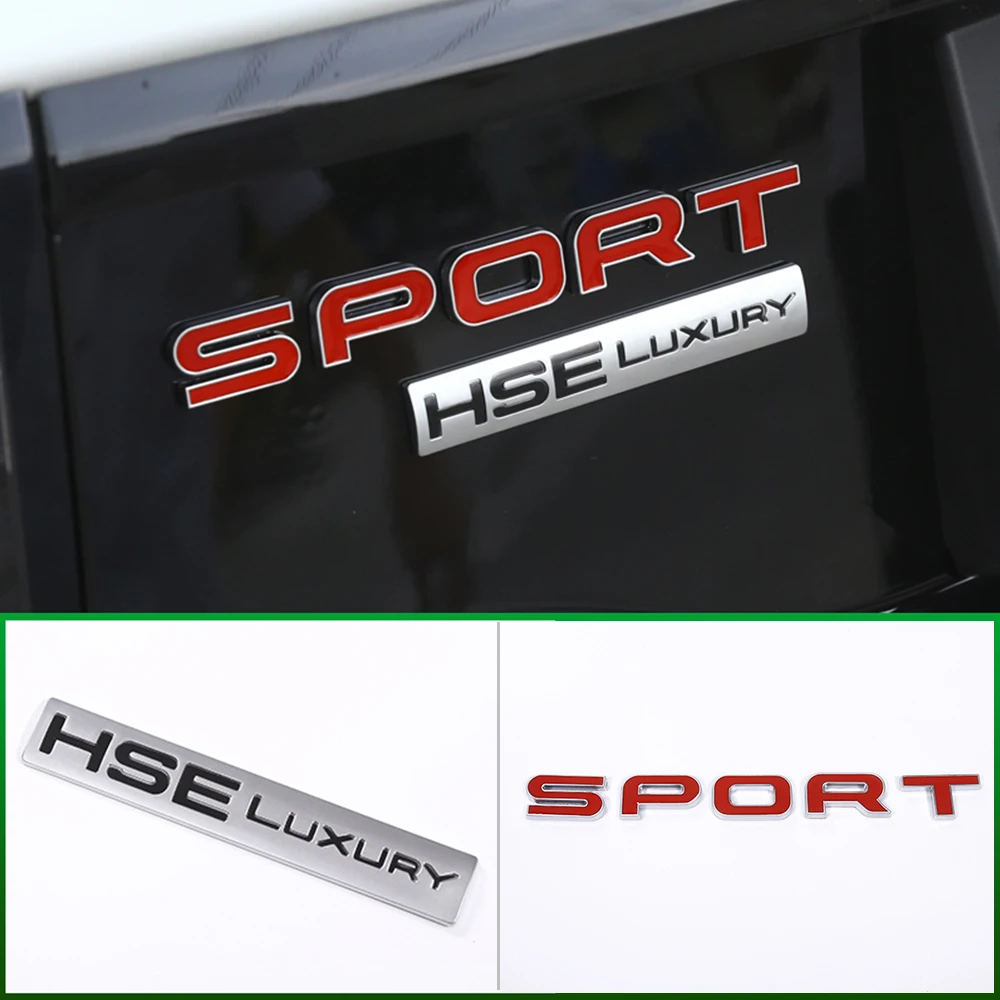 Автомобильная дверь задний объемный багажник Спорт/HSE меч Марк декоративный знак