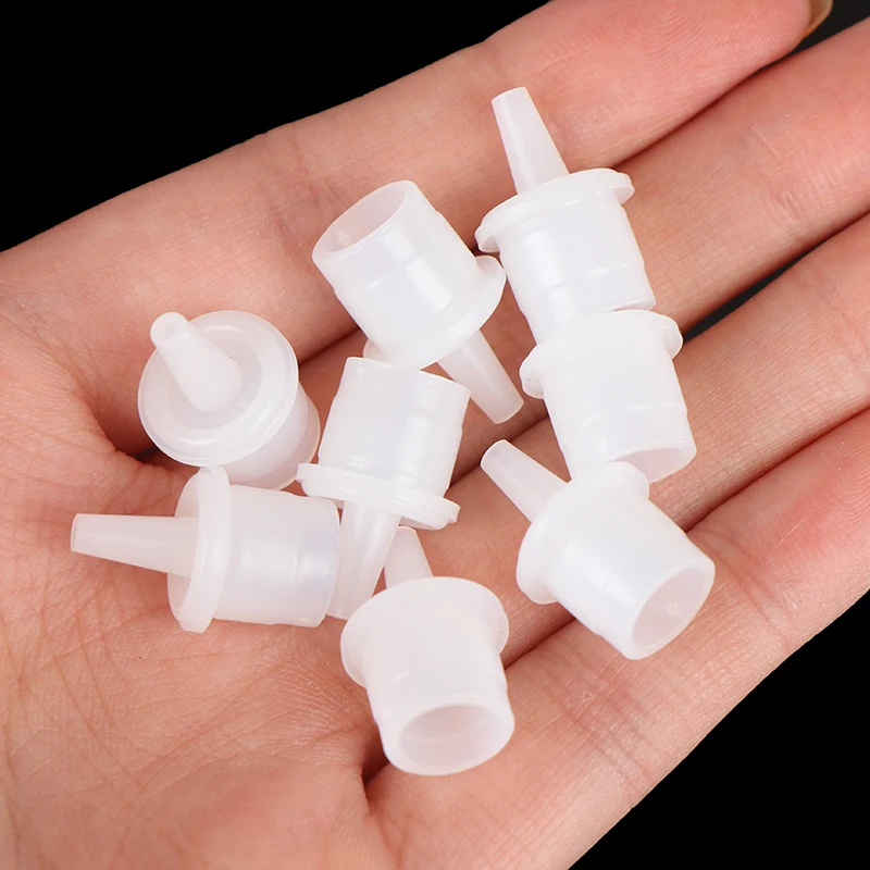 

50pcs Universal Eyelash Glue Replacement Bottle Mouth Head Convenient Extended Glue Usage Anti-blocking Eyelash Extension Tool