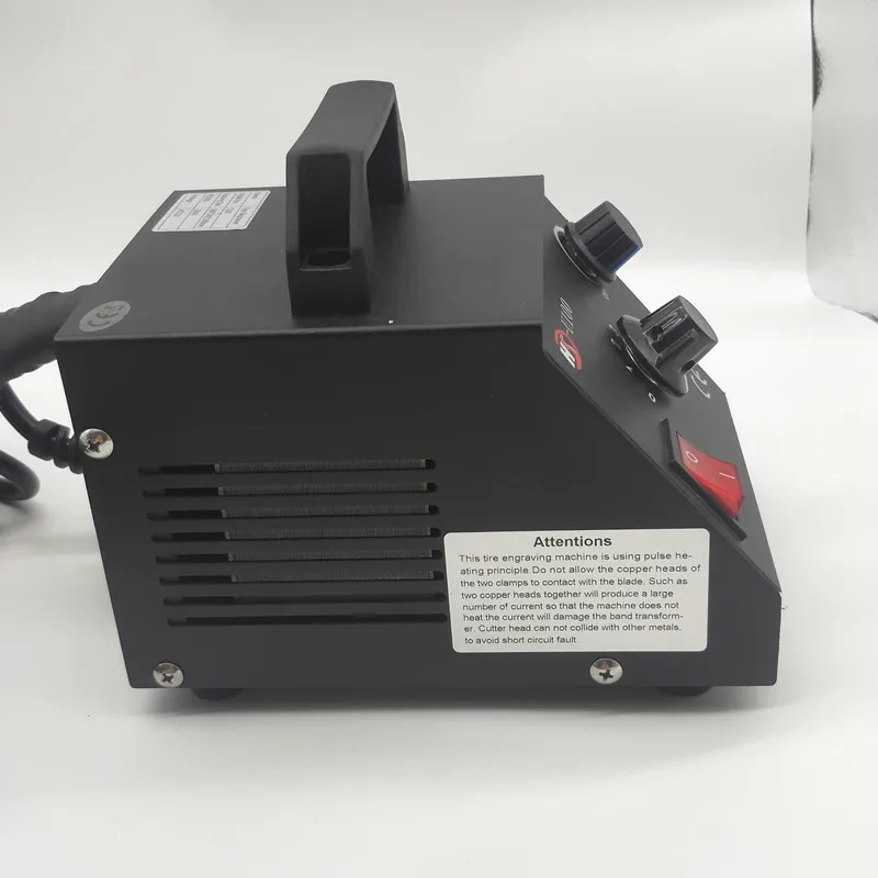 350W Tire Regrooving Tool with Free 2 PCS Knives - Car Tire Rubber Tyres Blade Iron Tire Regroover Cutting Machine for 110V/220V image 4