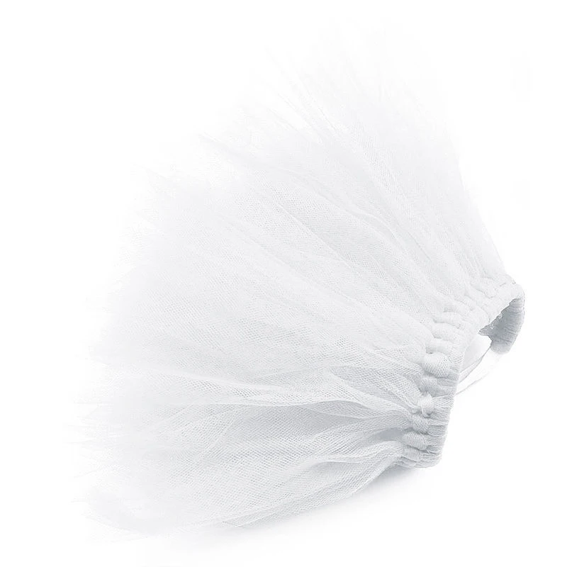 

2021 Skirt Sweet Dog Pet Cat Wedding Dress Soft Tulle Mesh Solid Short skirt Bulldog Summer Princess Clothes