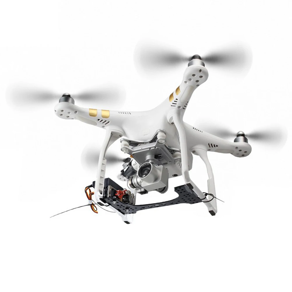 

Clip Drone Thrower Delivery Release Proposal Device Professional Wedding Transport Carrying Air Dropping For DJI Phantom
