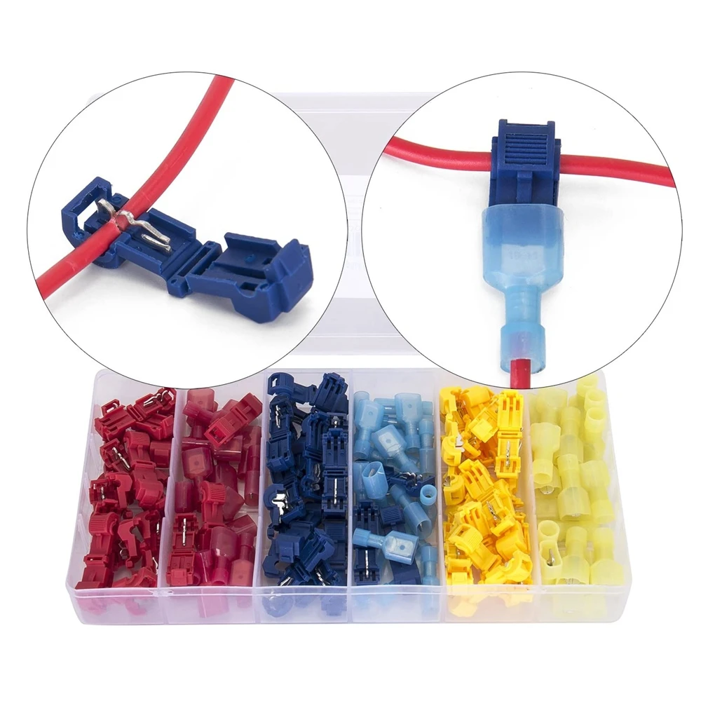 Обжимные клеммы Т-образные 120 шт. | Обустройство дома