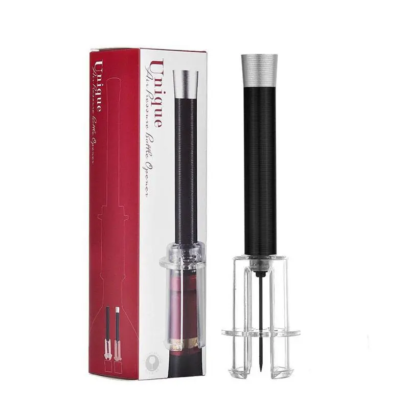 Открывалка для бутылок красного вина с воздушным давлением из нержавеющей стали