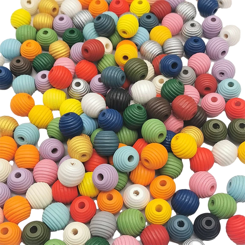 

Barwodo Beads For Jewelry Making Wholesale Items For Business For Needlework Handicrafts Handmade DIY Crafts Accessories Wooden