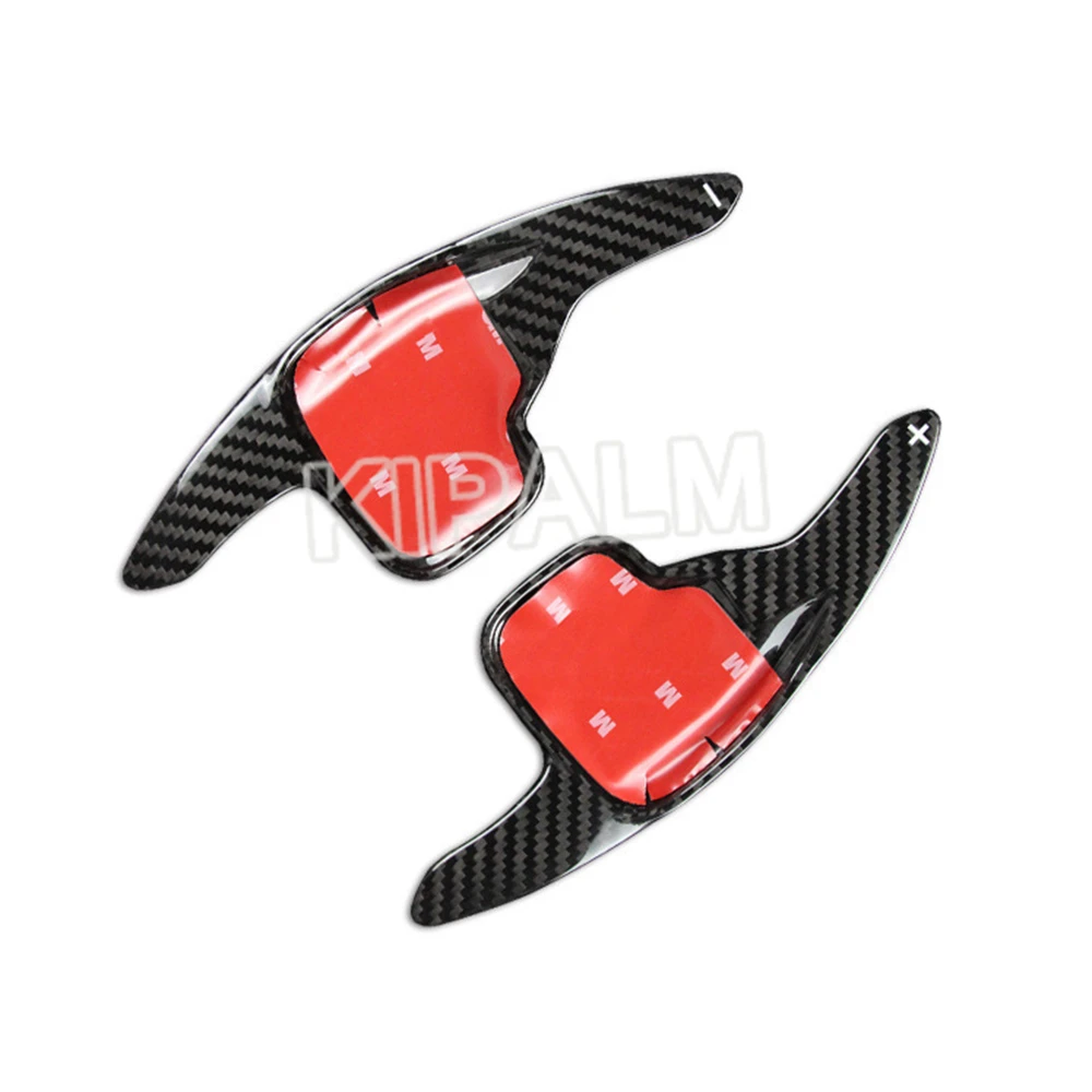 

Carbon fiber steering wheel gear shift paddle cover for BMW F30 F36 F45 F46 F48