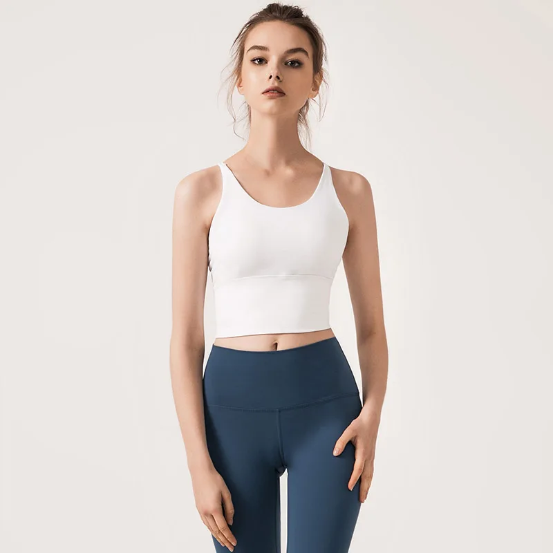 

Sport Bra Top Shock-Proof Gathering High-Intensity Sport Underwear Fitness Bra Mermaid Curve Sports Top Vest Beauty Back bra