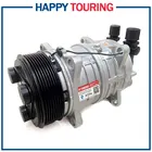 Компрессор переменного тока Zexel TM16 HD компрессор кондиционера, универсальный, для морозильной камеры, грузовика, перевозчика Thermo King, Hubbard 10356120, 8800022, PV8, 12 В