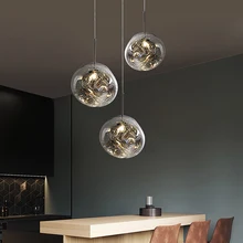 Luces LED colgantes de Lava, iluminación nórdica, creativa, moderna, para comedor, Loft, sala de estar, dormitorio