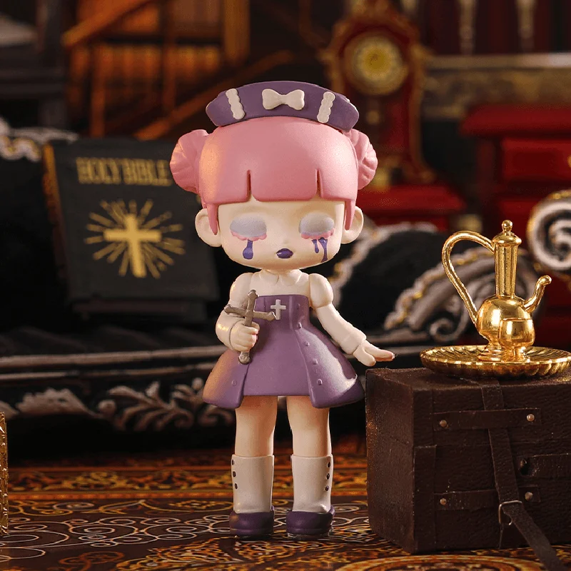 Шкатулка для слепых игрушек в случайном порядке CHOMI темная детская серия ринмов