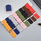 Ремешок силиконовый для Samsung Active 2 Huami Huawei, быстросъемный браслет для смарт-часов, 18 мм 20 мм 22 мм 24 мм