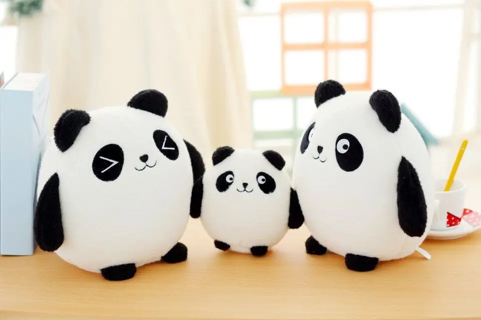 Kawail панда плюшевые животные куклы игрушки фортуна кот игрушка мягкие счастливые