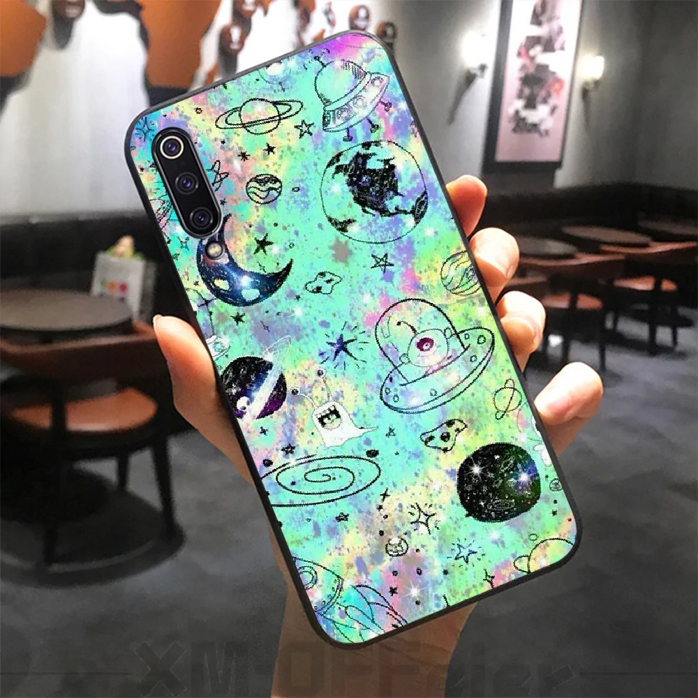 BaweiTE Alien ghost Coque Shell Phone Case for xiaomi mi 8 9 8SE 9SE 8Lite mix2 2S max2 3 Pocophone F1 | Мобильные телефоны и