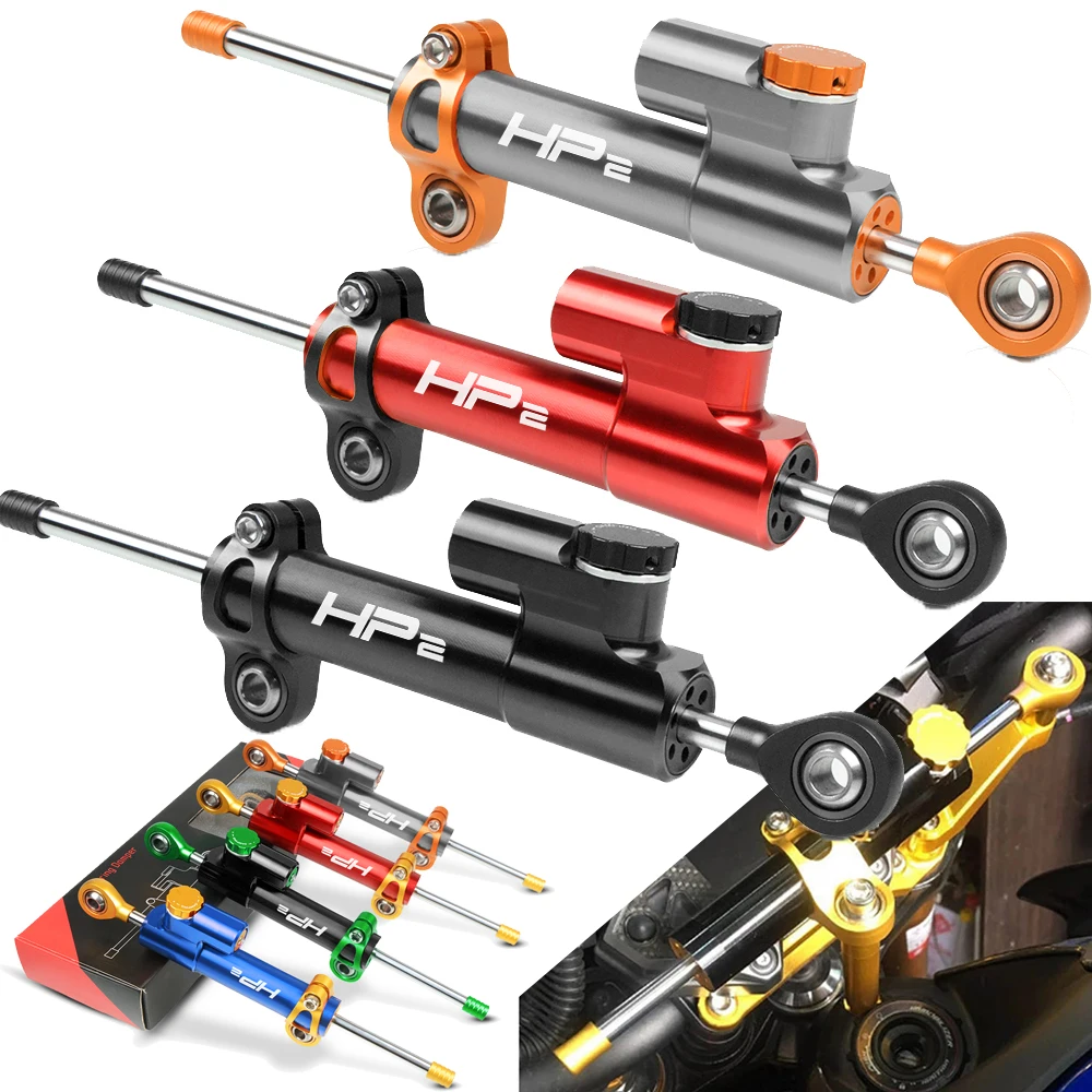 Универсальный Регулируемый стабилизатор рулевого демпфера для мотоциклов BMW HP2