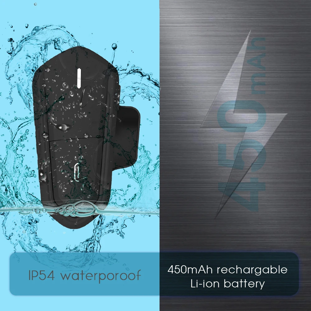 B35 Беспроводные Bluetooth 4 1 EDR мотоциклетные шлемы гарнитуры водонепроницаемые