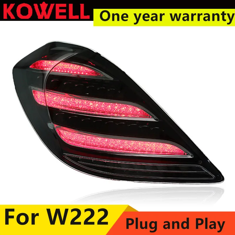 

Styling for Mercedes-Benz W222 2013-2016 Dynamic LED taillight lamp for S300 S320 S350 S400 led dynamic turn signal rear lamp