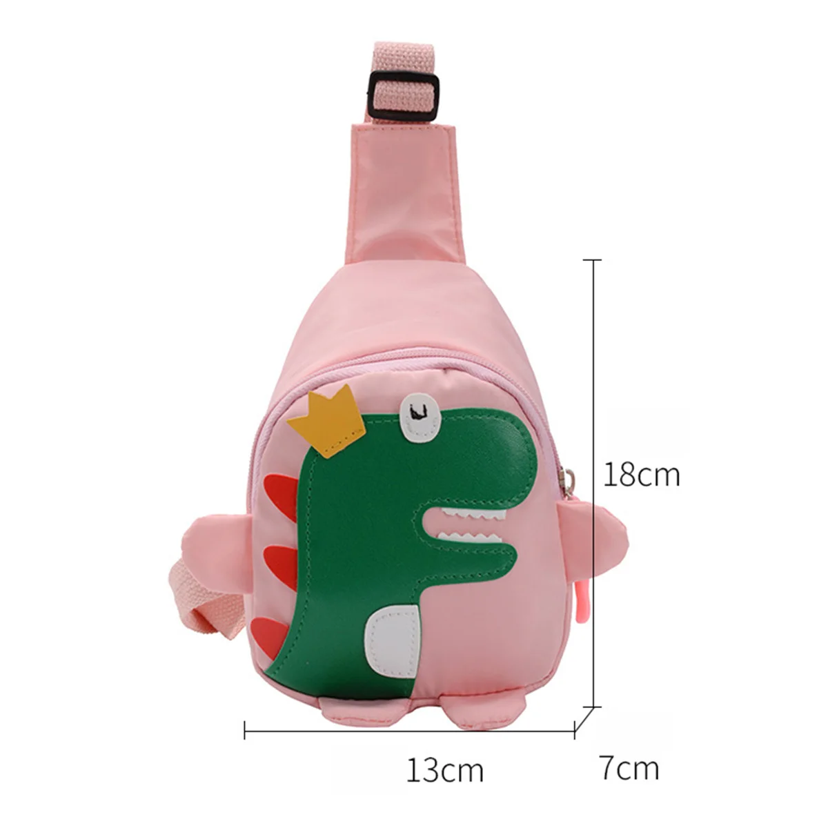 Детская нагрудная сумка на молнии для мальчиков и девочек многофункциональная