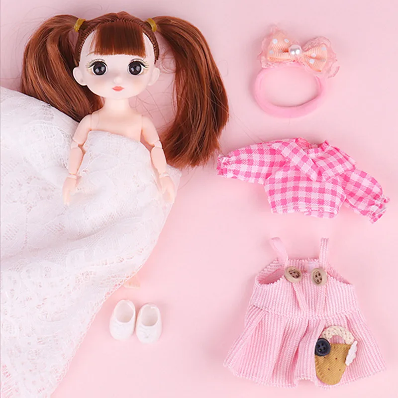 8 шт./компл. 13 Совместное подвижный 16 см BJD кукла 1/12 принцесса DIY модное платье на