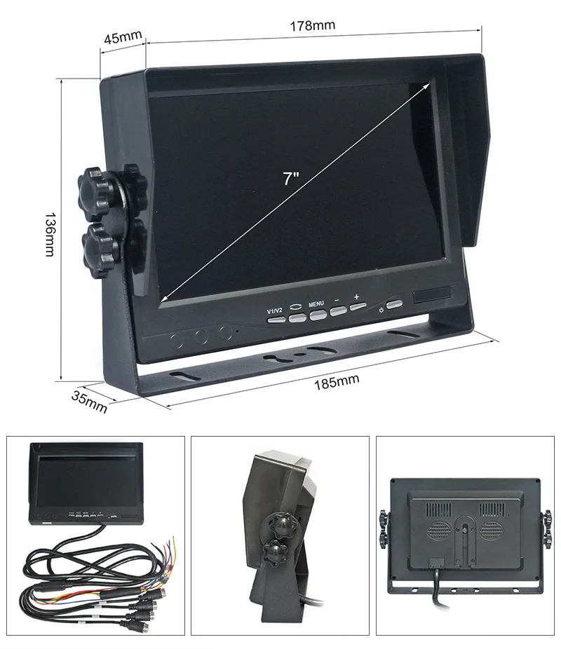 DIYKIT AHD 7 &quot4 Разделение QUAD на тонкопленочных транзисторах тонкоплёночных